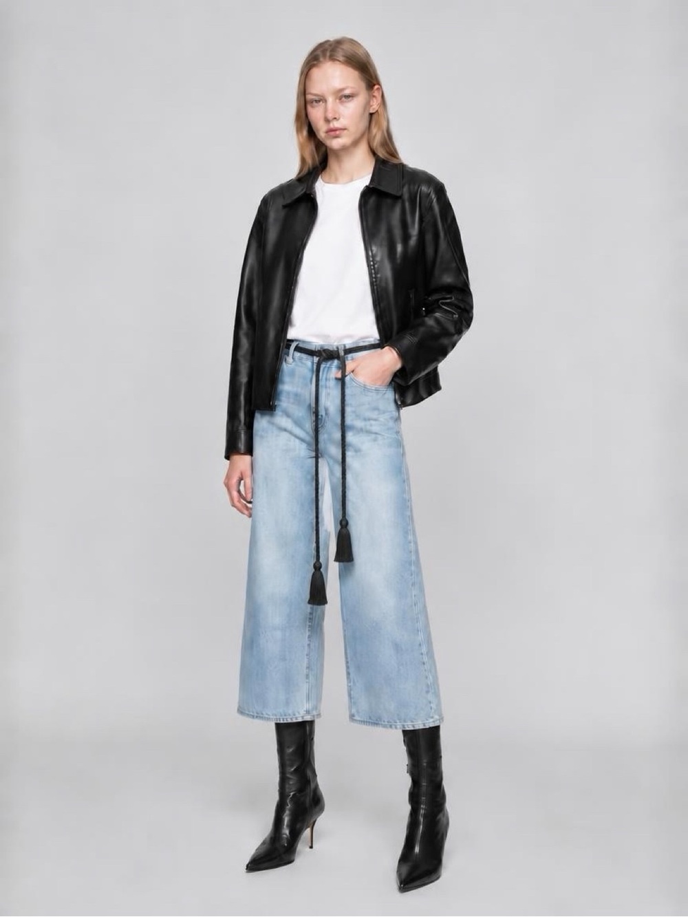 Madewell Light Blue Women's cropped Jeans